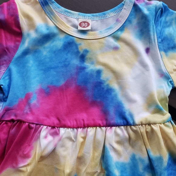 ⭐️3/$15⭐️ Younger Tree Toddler Tie-Dye Dress, NWOT - Picture 2 of 8